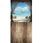 Backdrop beach ocean 4123