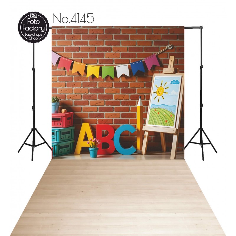 Backdrop school theme 4145