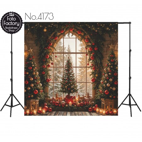 Tło Fotograficzne świąteczne Boże Narodzenie 4173