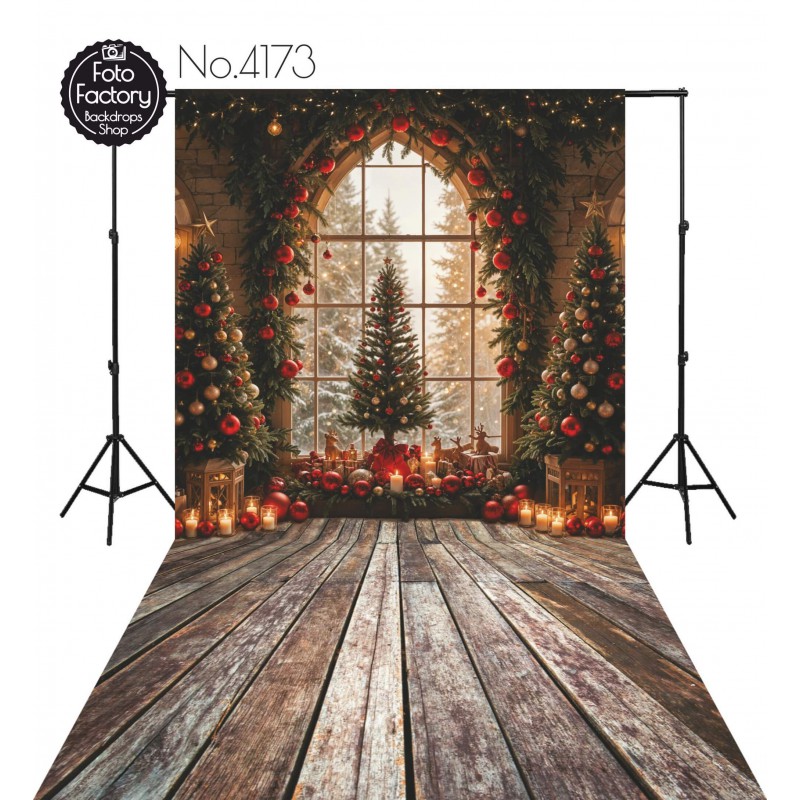Backdrop Christmas theme 4173