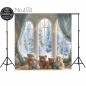 Backdrop Christmas Winter theme 4174