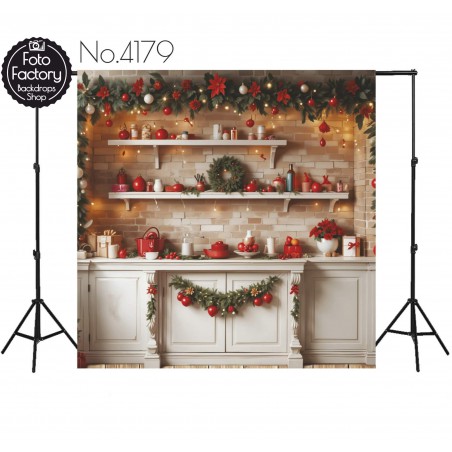 Backdrop Christmas theme 4179