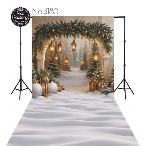 Backdrop Christmas theme 4183