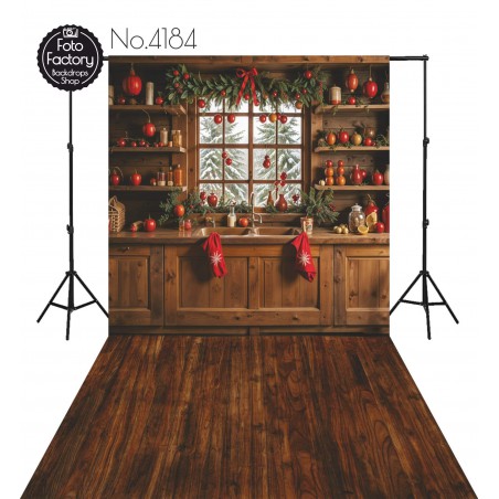 Hintergründe Weihnachten Holzküche 4184