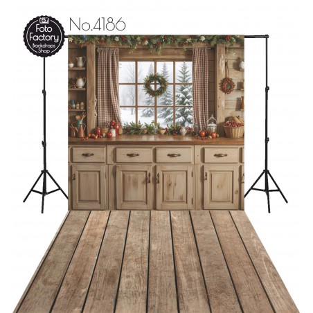 Hintergründe Weihnachten Holzküche 4186