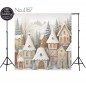 Backdrop Christmas Winter theme 4187