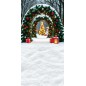 Backdrop Christmas theme 4189
