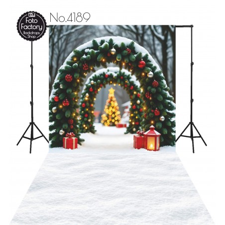 Backdrop Christmas theme 4189