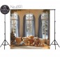Backdrop Christmas Winter theme 4191