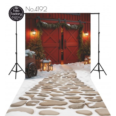 Backdrop Christmas Winter theme 4192