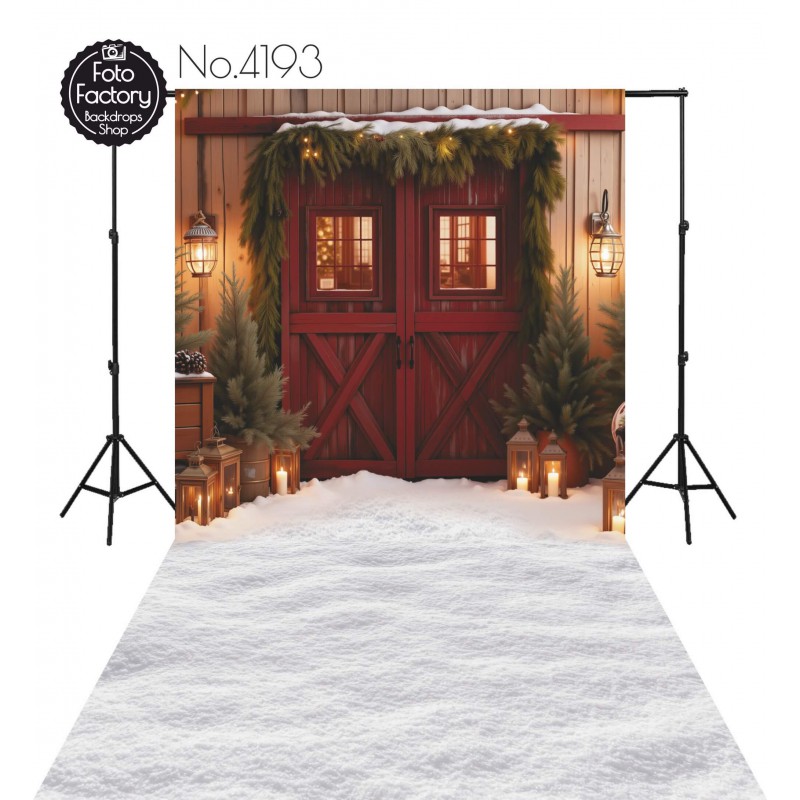 Backdrop Christmas Winter theme 4193