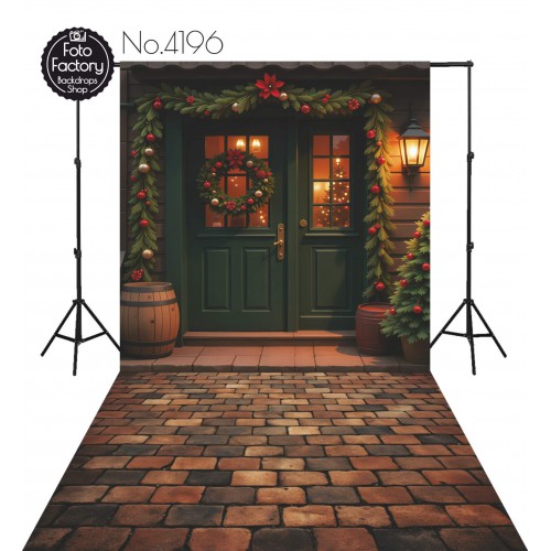 Backdrop Christmas theme 4196
