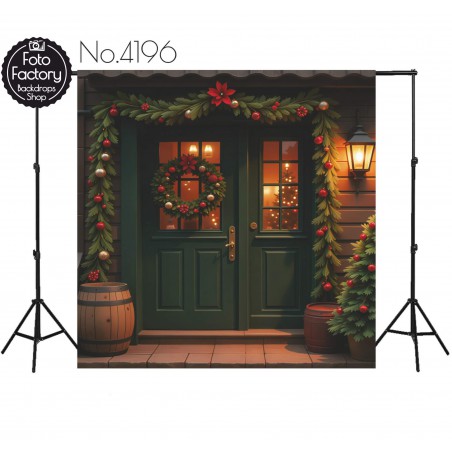 Backdrop Christmas theme 4196