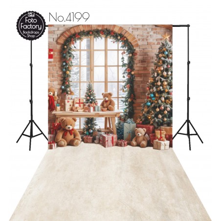 Backdrop Christmas theme 4199