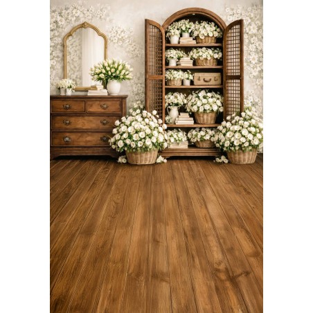 Backdrop spring theme flowers - Fotofactory24.pl