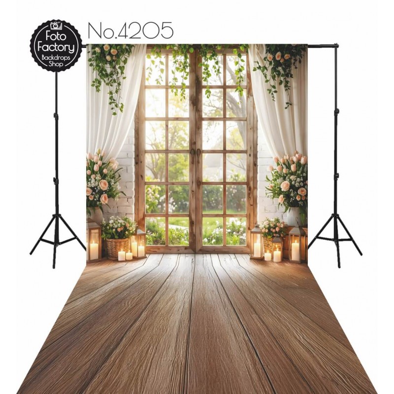 Backdrop spring theme flowers 4205 Backdrop spring theme flowers 4205