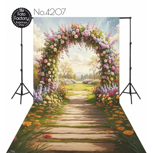 Backdrop spring theme flowers - Fotofactory24.pl