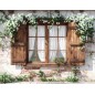 Hintergründe frühlingshaft Frühling Blumen Fenster 4211