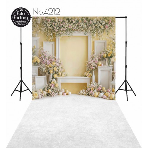 Backdrop spring theme flowers - Fotofactory24.pl