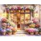 Backdrop spring theme flowers 4216
