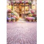 Backdrop spring theme flowers 4216