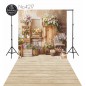 Backdrop spring theme flowers 4217