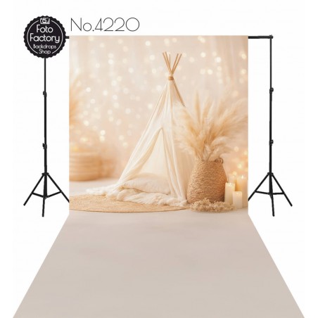 Backdrop spring theme tipi tent - Fotofactory24.pl