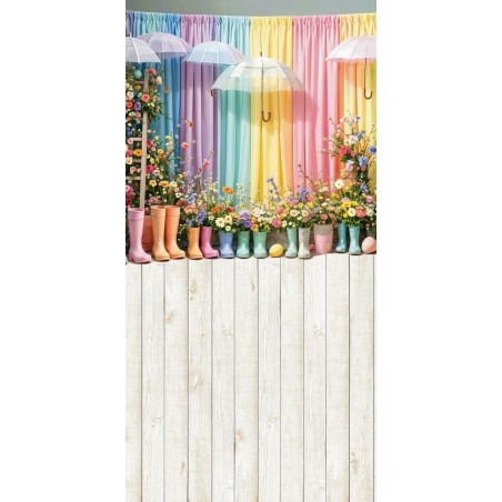 Backdrop spring theme flowers - Fotofactory24.pl