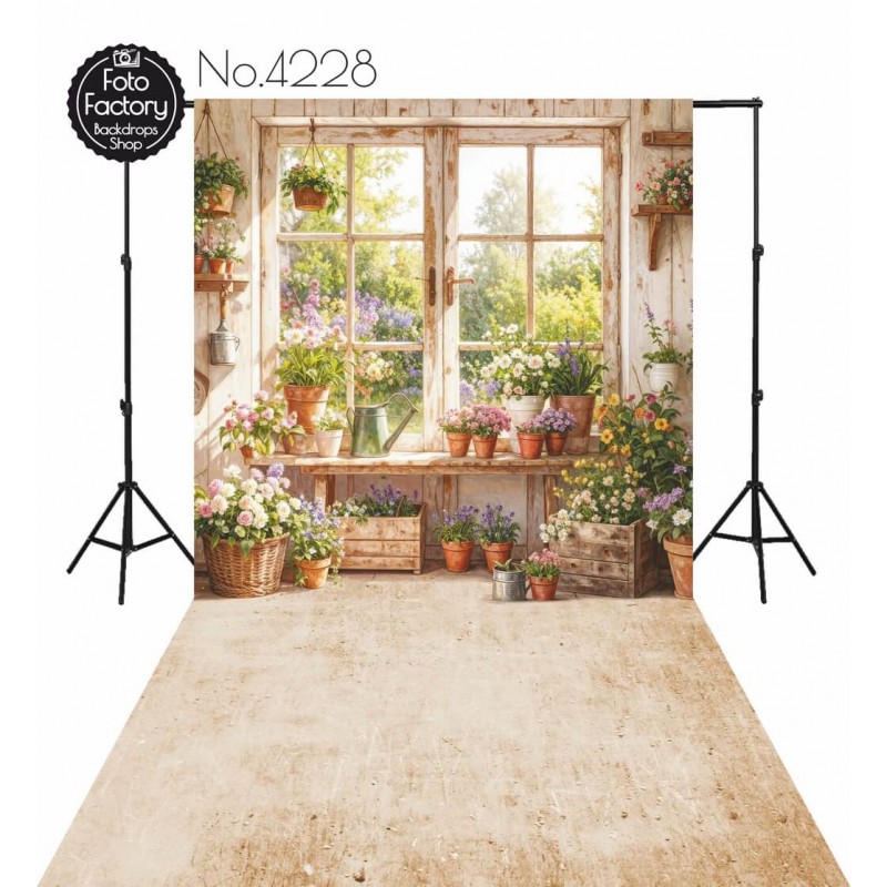 Hintergründe frühlingshaft Frühling Blumen Fenster 4228