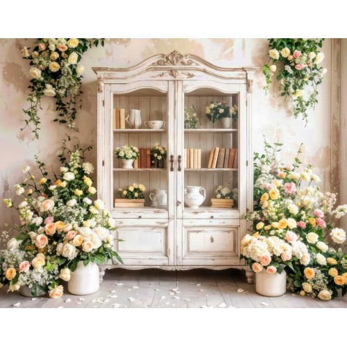 Hintergründe frühlingshaft Frühling Blumen Vitrine 4235
