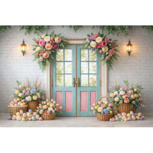 Hintergründe frühlingshaft Frühling Blumen Tür 4243