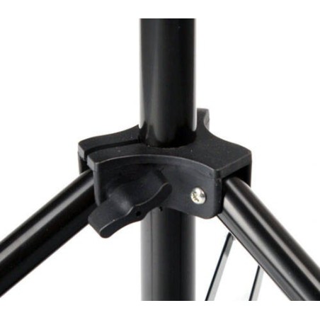 Compact photography background support system – stands up to 215 cm with 170 cm crossbar
