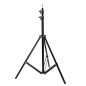 Compact photography background support system – stands up to 215 cm with 170 cm crossbar