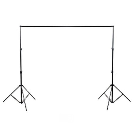 Heavy-duty photography background support system – stands up to 292 cm with crossbar up to 304 cm