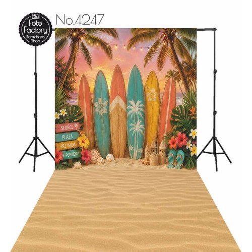 Hintergründe Sommer Strand Surfen - Fotofactory24.pl
