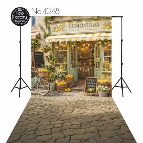 Backdrop summer shop - Fotofactory24.pl