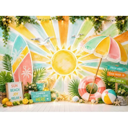 Hintergründe Sommer Strand Sonne - Fotofactory24.pl
