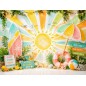 Tło Fotograficzne lato plaża słońce 4249 Tło Fotograficzne lato plaża słońce 4249