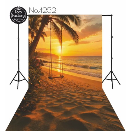 Hintergründe Sommer Strand Sonnenuntergang - Fotofactory24.pl