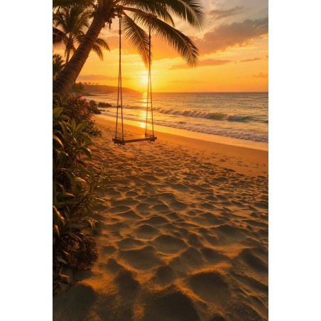 Hintergründe Sommer Strand Sonnenuntergang - Fotofactory24.pl