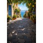 Backdrop summer alley flowers 4254