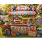 Hintergründe Sommer Obststand 4259