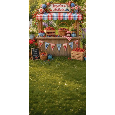 Backdrop summer fruit stall - Fotofactory24.pl