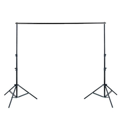 Set for hanging backdrops (2x stand 72-230cm + foldable beam 170cm)