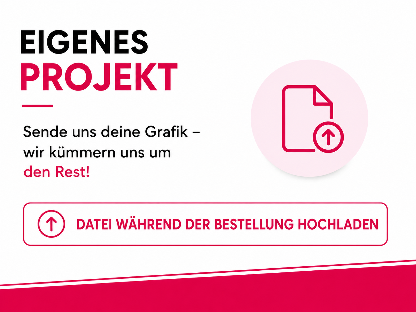 Eigenes Design für die Fotowand