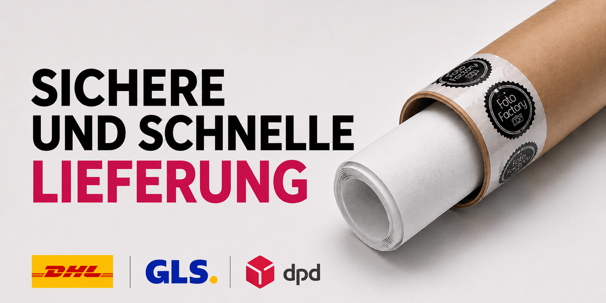 Produktion und Lieferung des Hintergrunds in einer Röhre