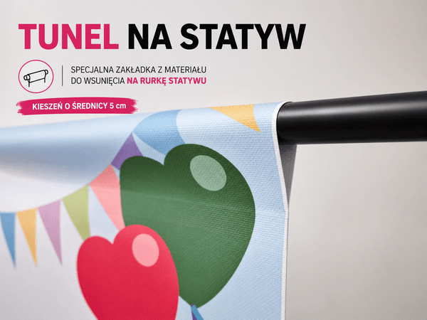 Tunel na statyw